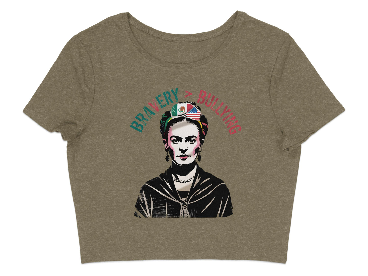Bravery Greater Than Bullying Graphic Print T-shirt Product
