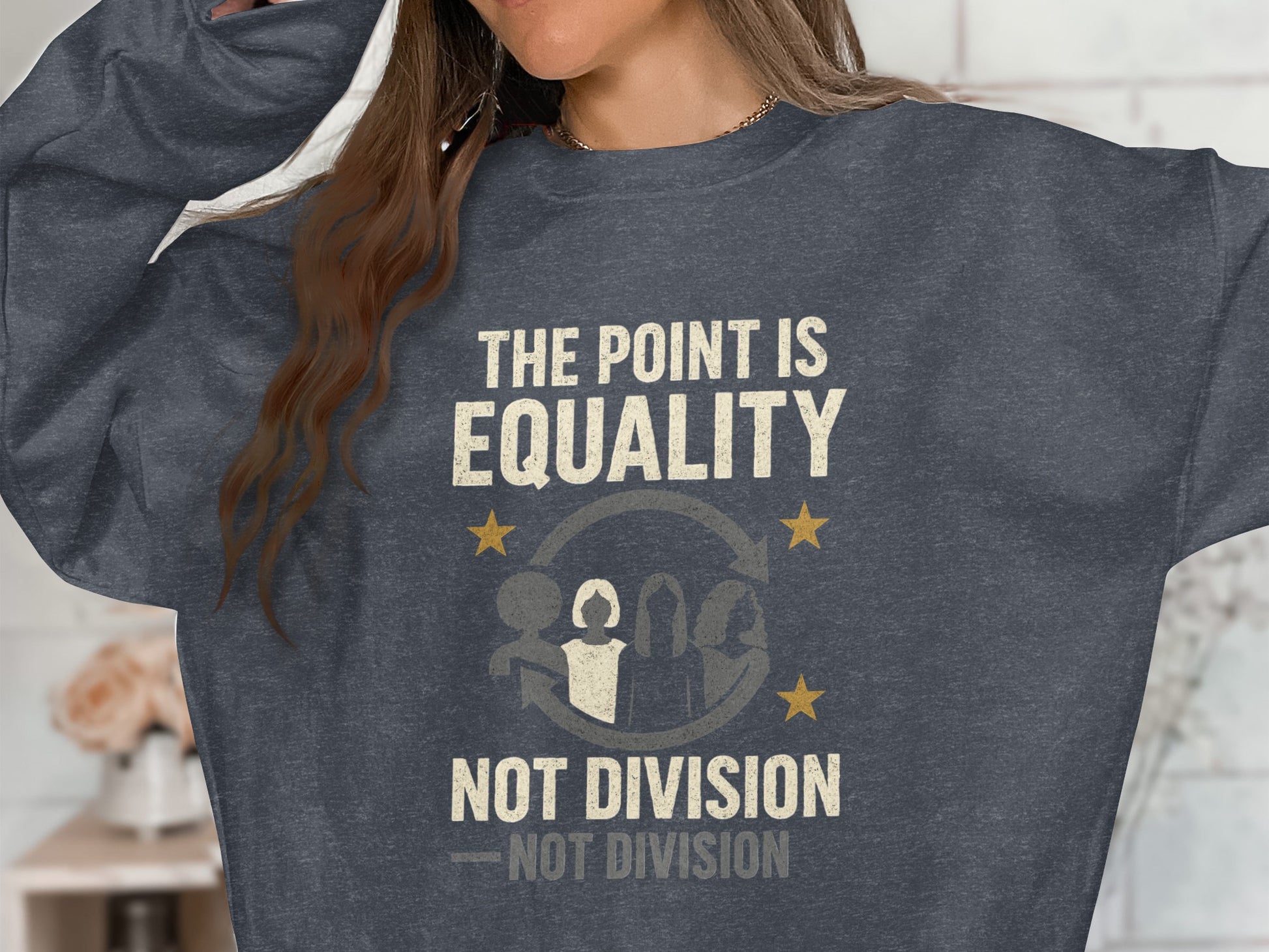 The Point Is Equality Not Division Sweatshirt product