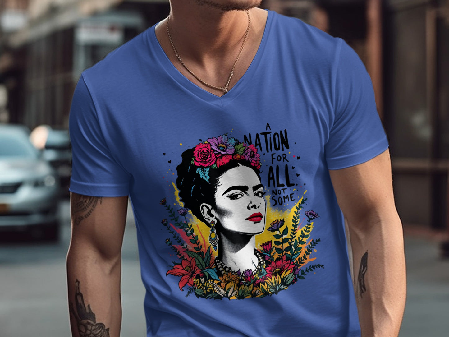 Artistic Nation for All Not Some Statement T-Shirt