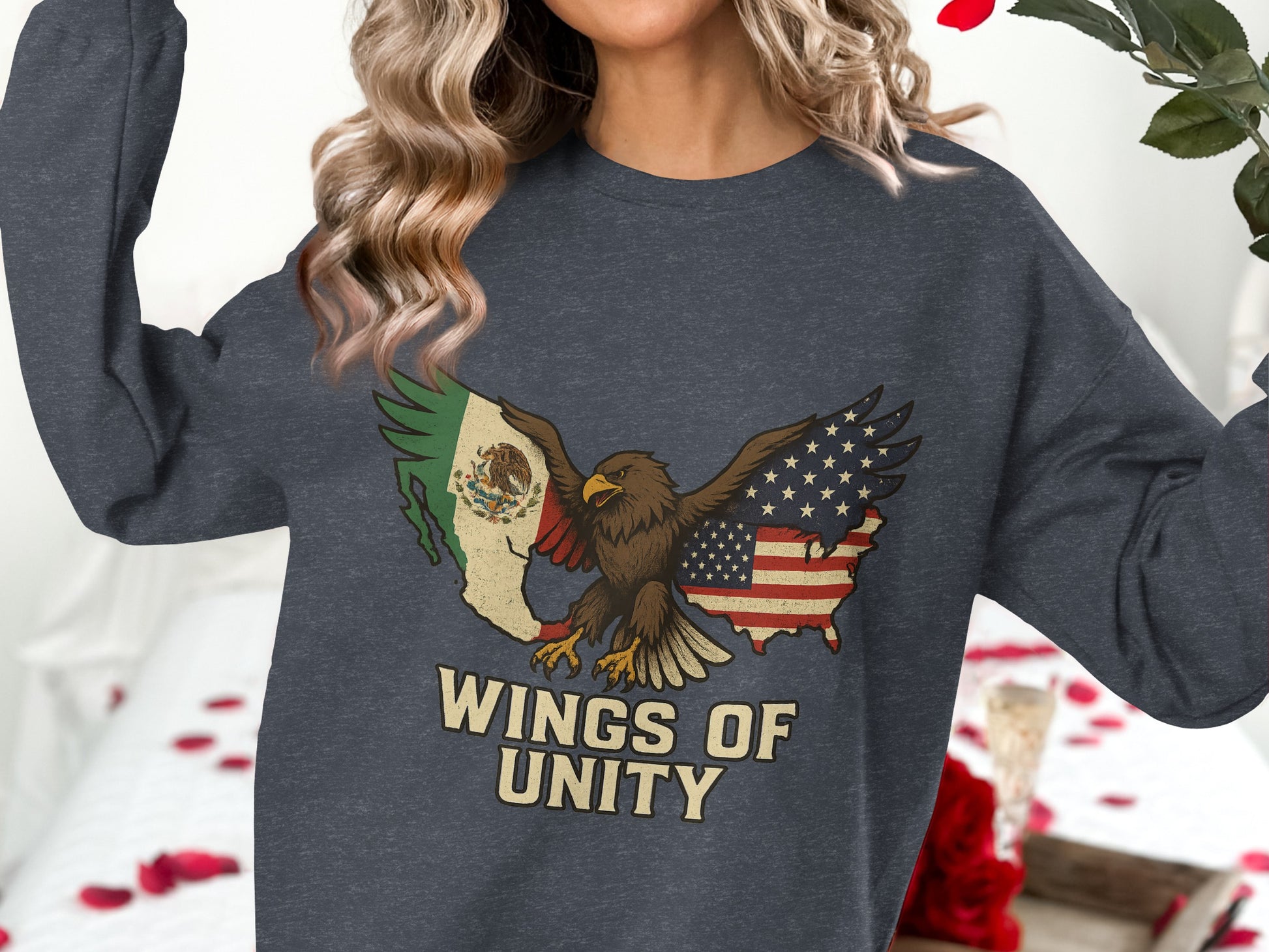 Wings of Unity Graphic Sweatshirt product