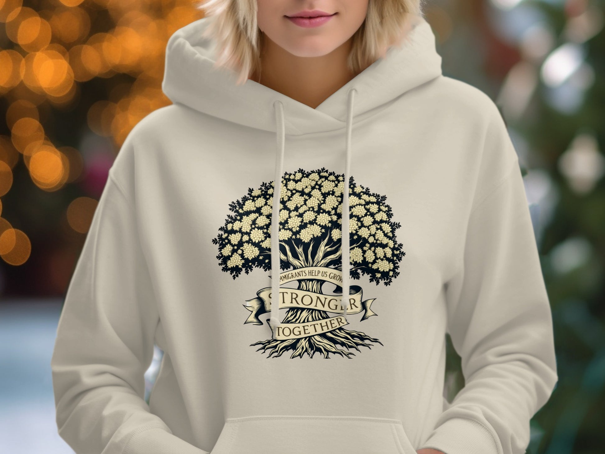 Always Help Us Grow Stronger Together Hoodie product