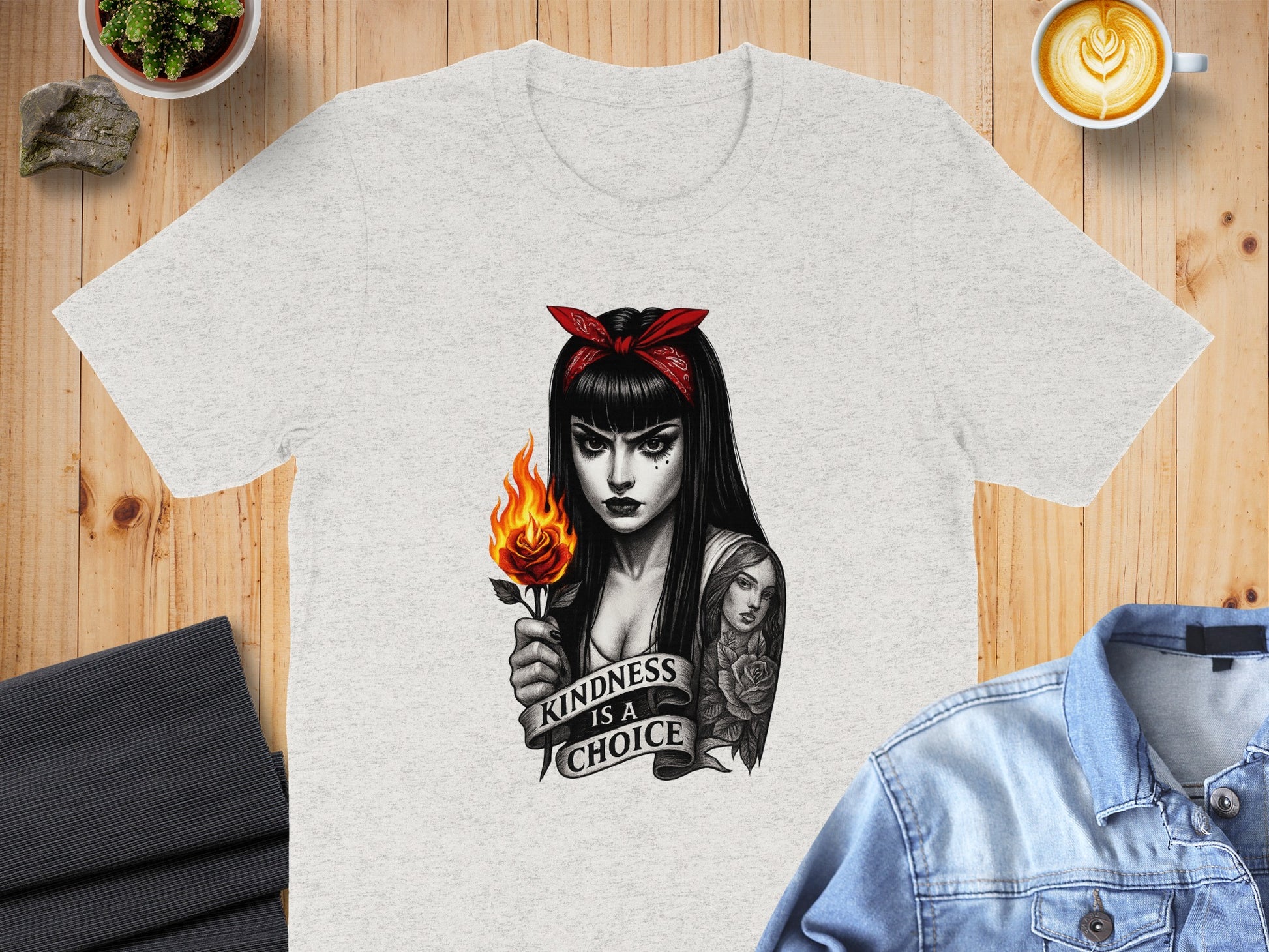 Kindness Is A Choice Graphic Tee Shirt product