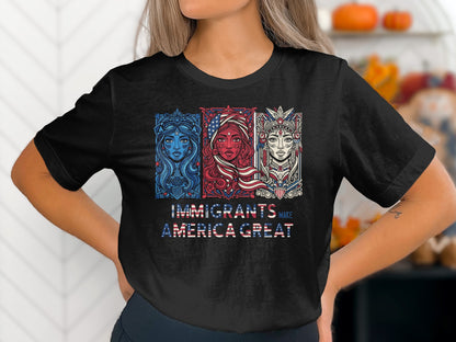 Immigrants Make America Great Graphic Tee