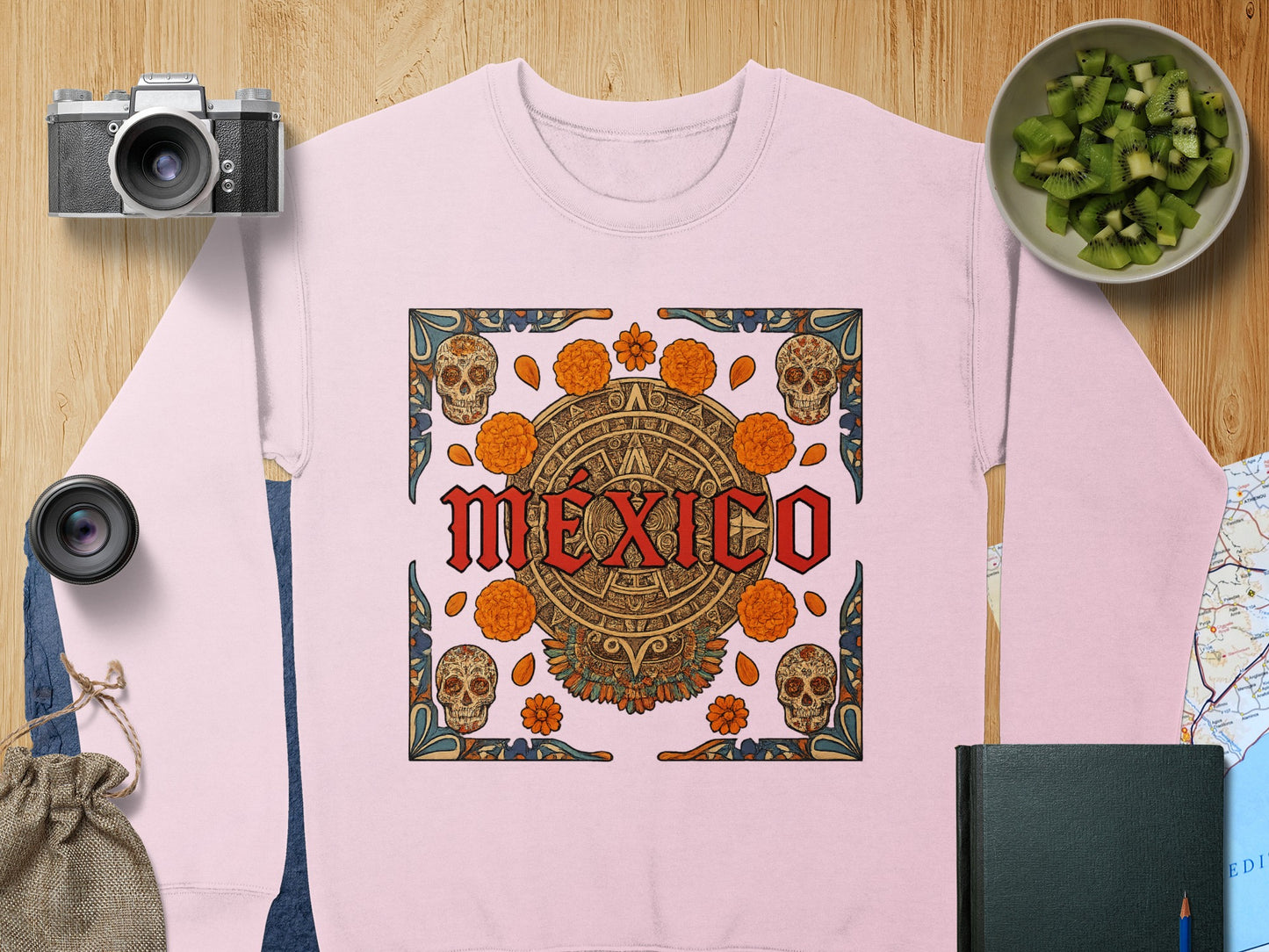 Mexico Aztec Calendar Sweatshirt