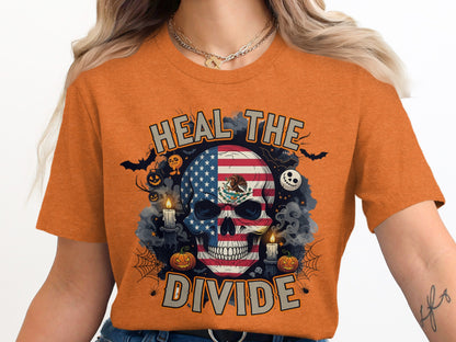 Heal The Divide Skull Graphic T-shirt product