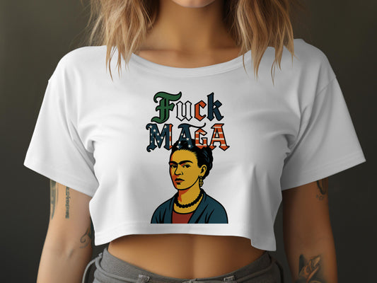 Feminist Statement Graphic Crop Top product