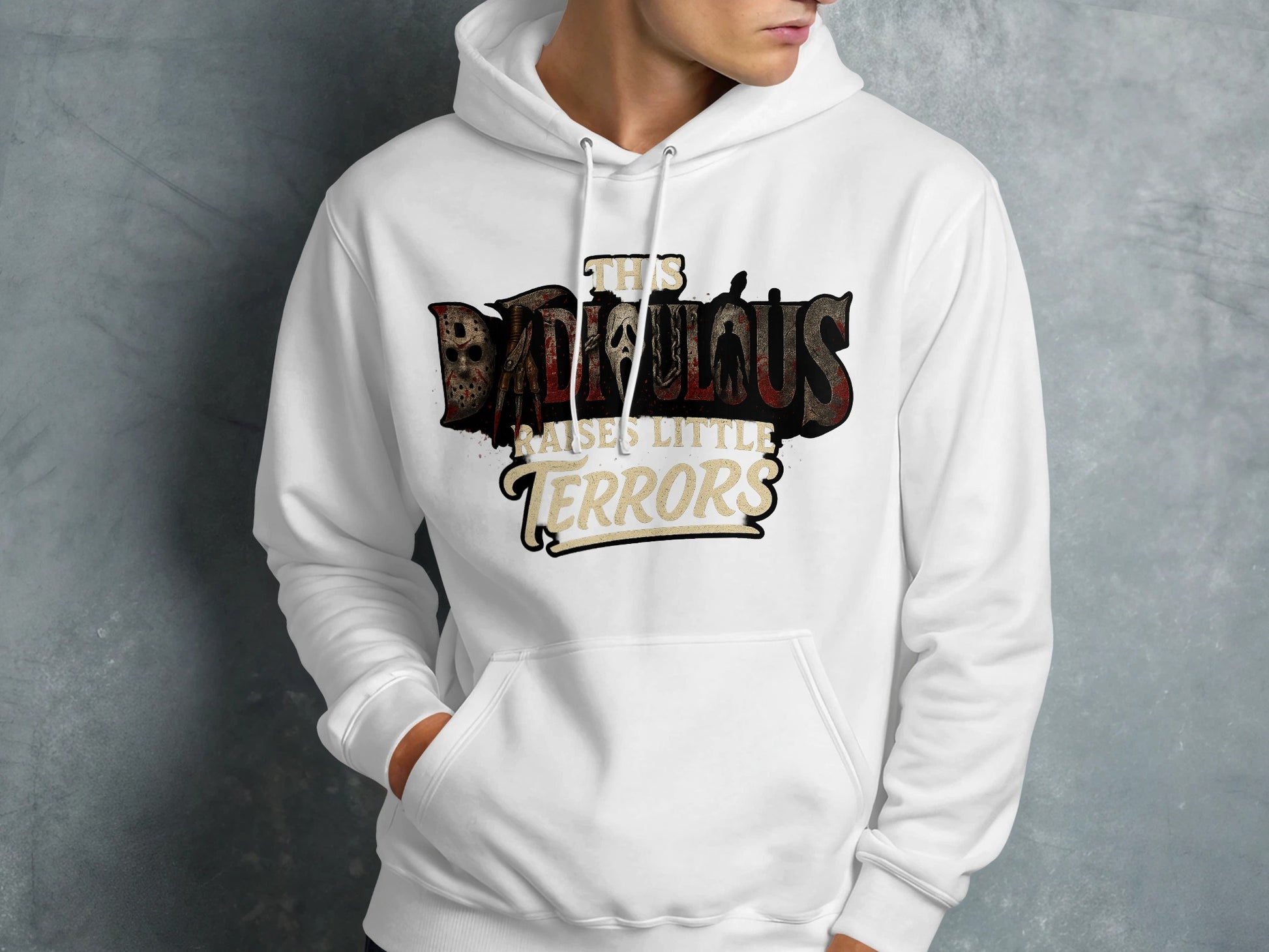This Dadulous Raises Little Terrors Hoodie product