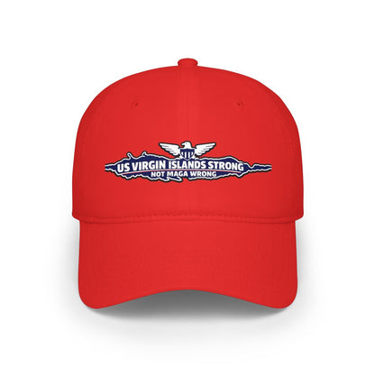 US Virgin Islands Strong Not MAGA Wrong Red Hat