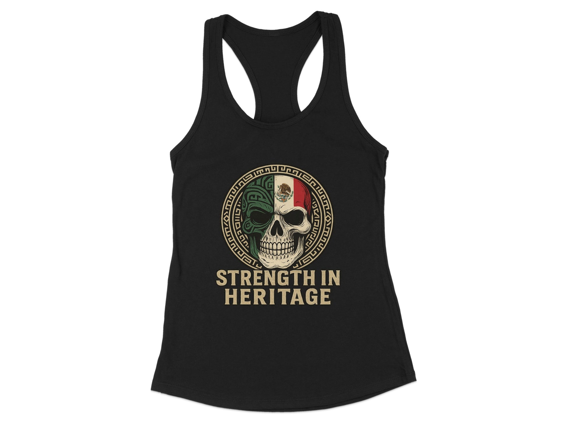 Strength in Heritage Skull Tank Top Product