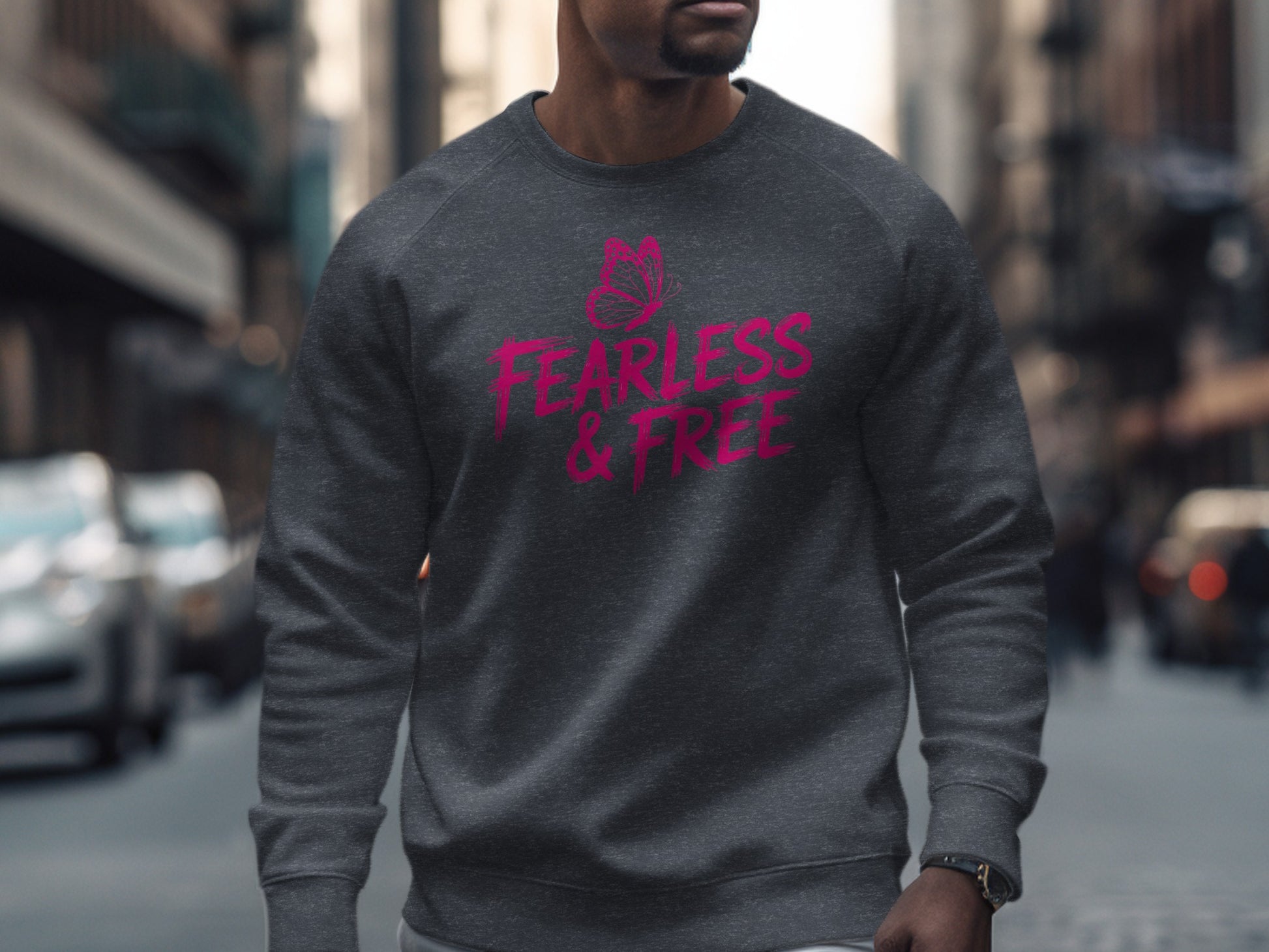 Fearless and Free Graphic Sweatshirt product