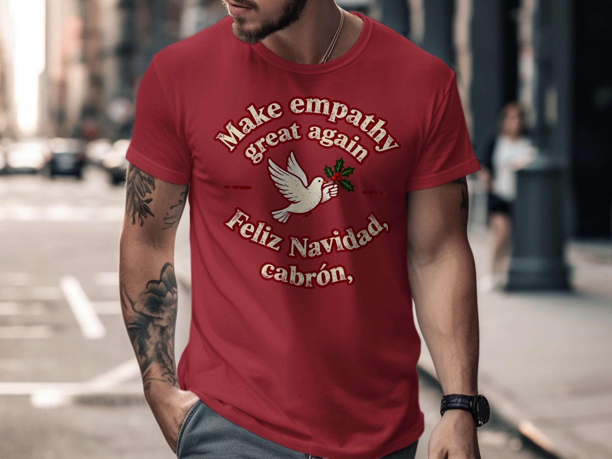 Make Empathy Great Again Feliz Navidad Cabron Shirt