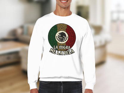La Migra Me La Pela Graphic Sweatshirt product type