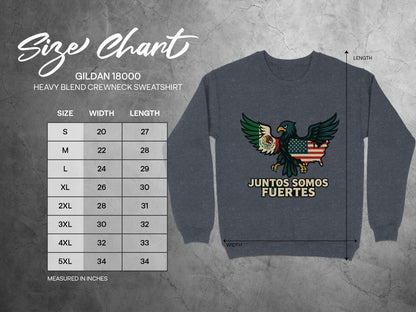 Juntos Somos Fuertes Eagle Graphic Sweatshirt product