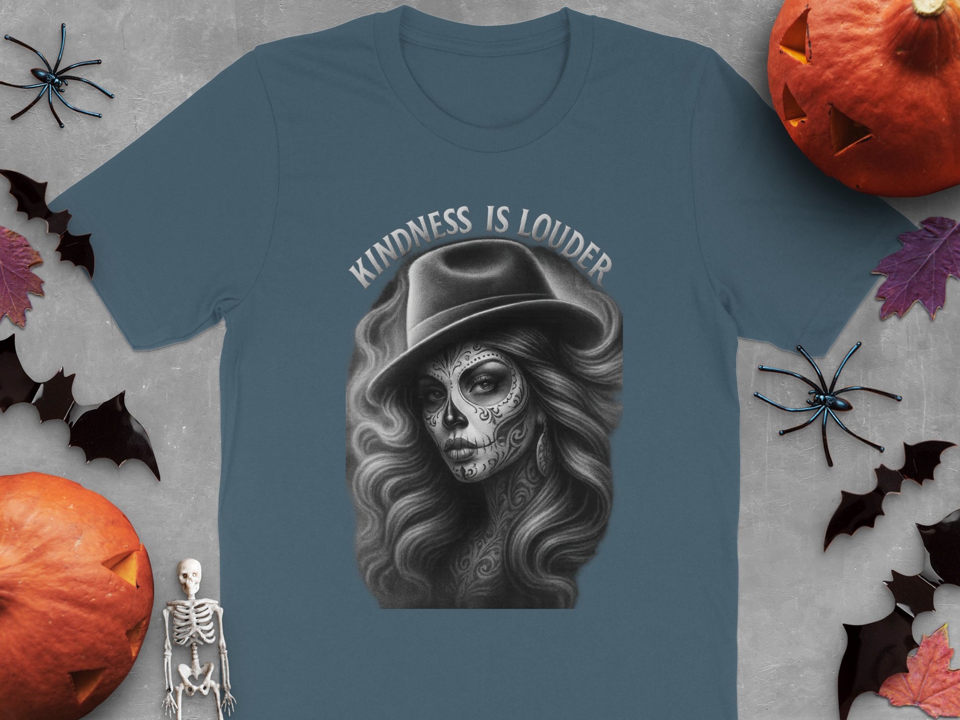 Kindness Is Louder Halloween Graphic T-Shirt product type