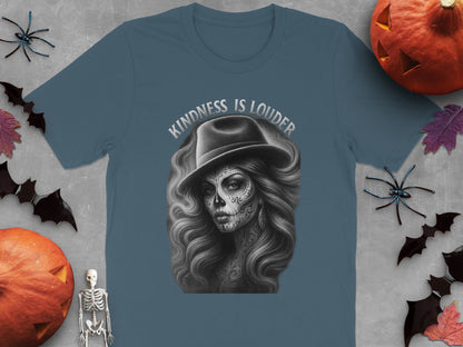 Kindness Is Louder Halloween Graphic T-Shirt product type