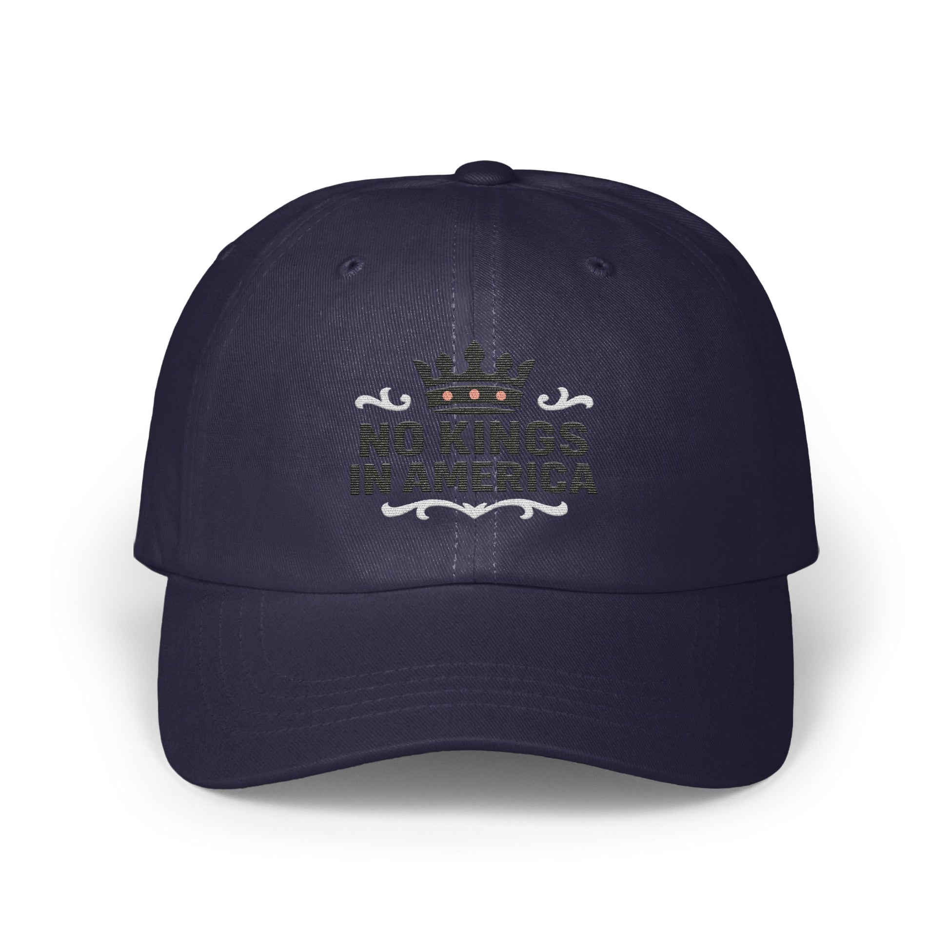 No Kings In America Crown Design Baseball Cap product