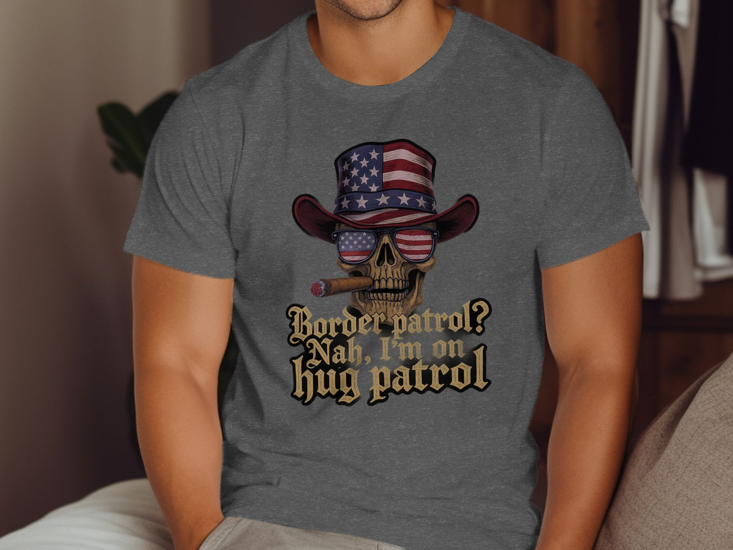 Border patrol Nah I'm on hug patrol t-shirt product