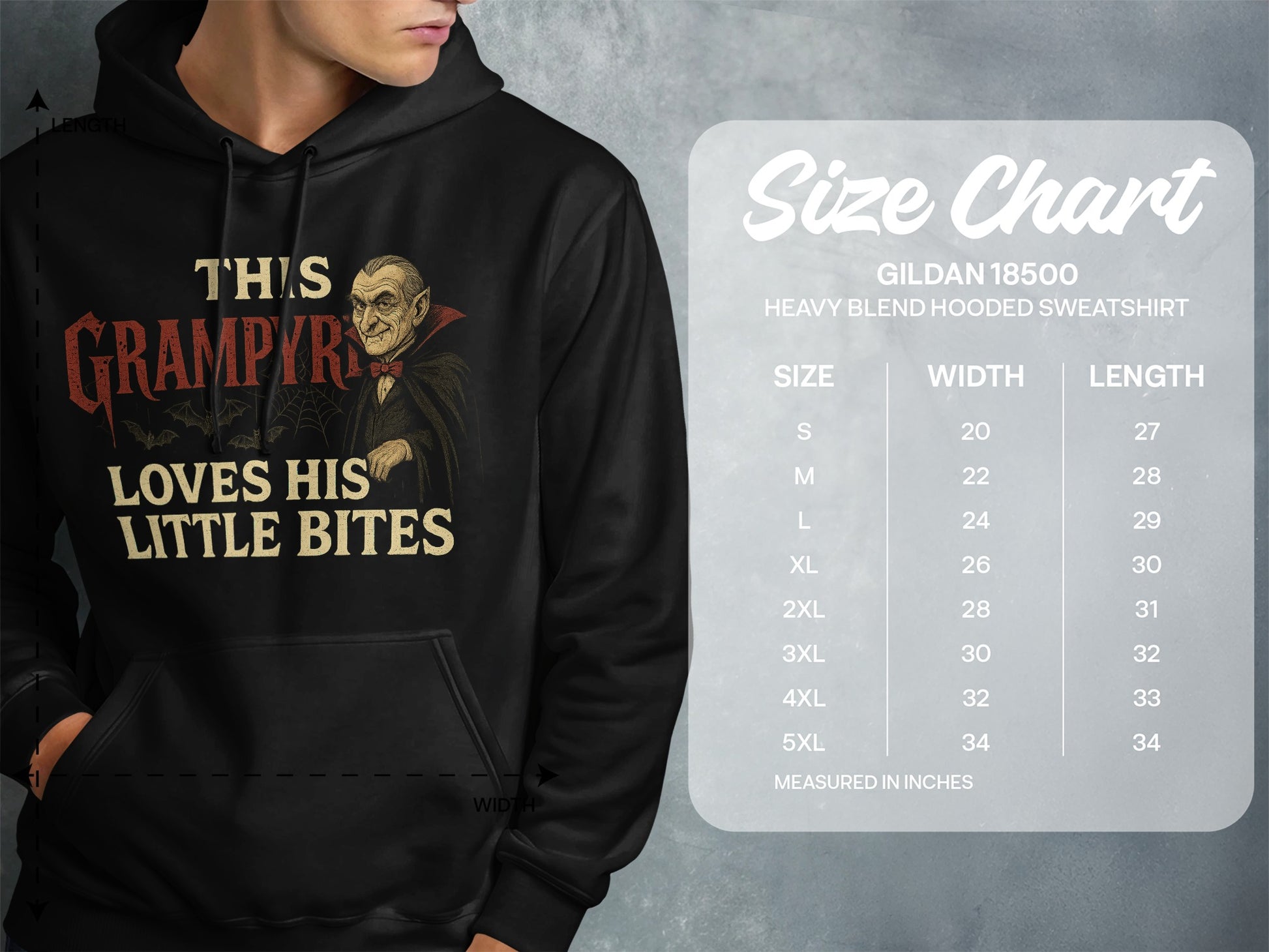This Grampire Loves His Little Bites Sweatshirt product type