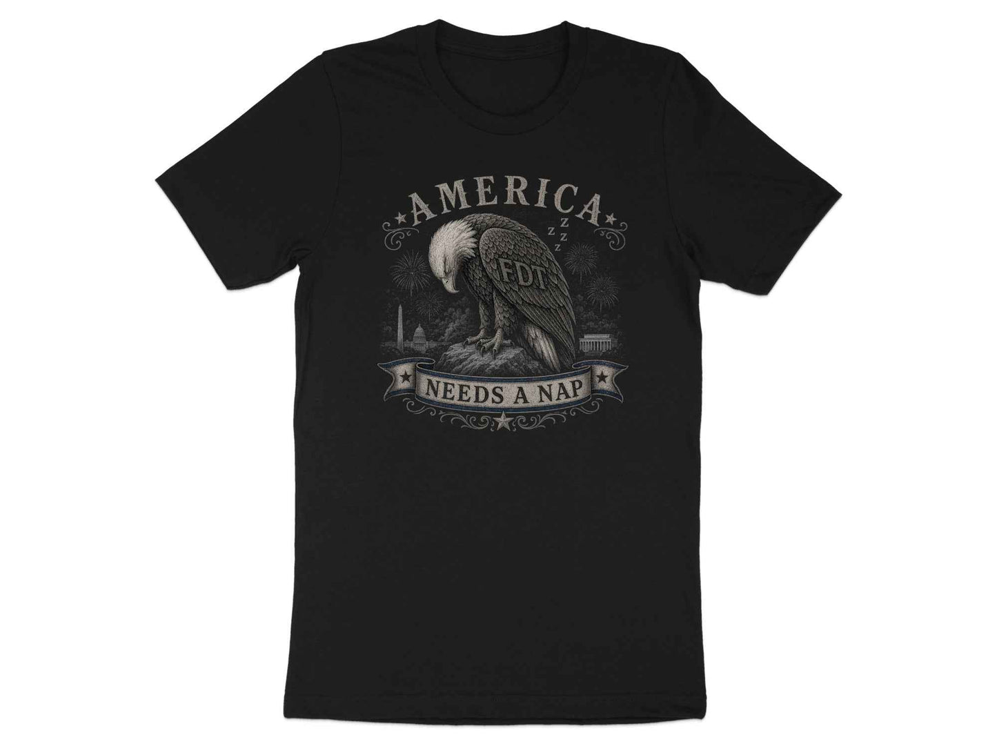 The "America Needs A Nap" Eagle T-Shirt