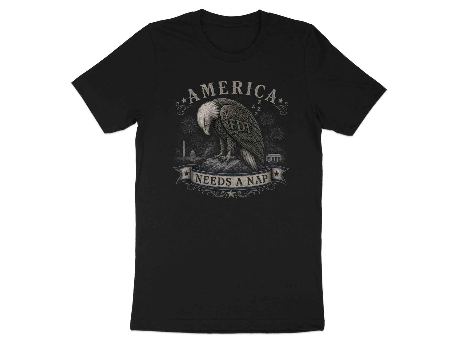 The "America Needs A Nap" Eagle T-Shirt