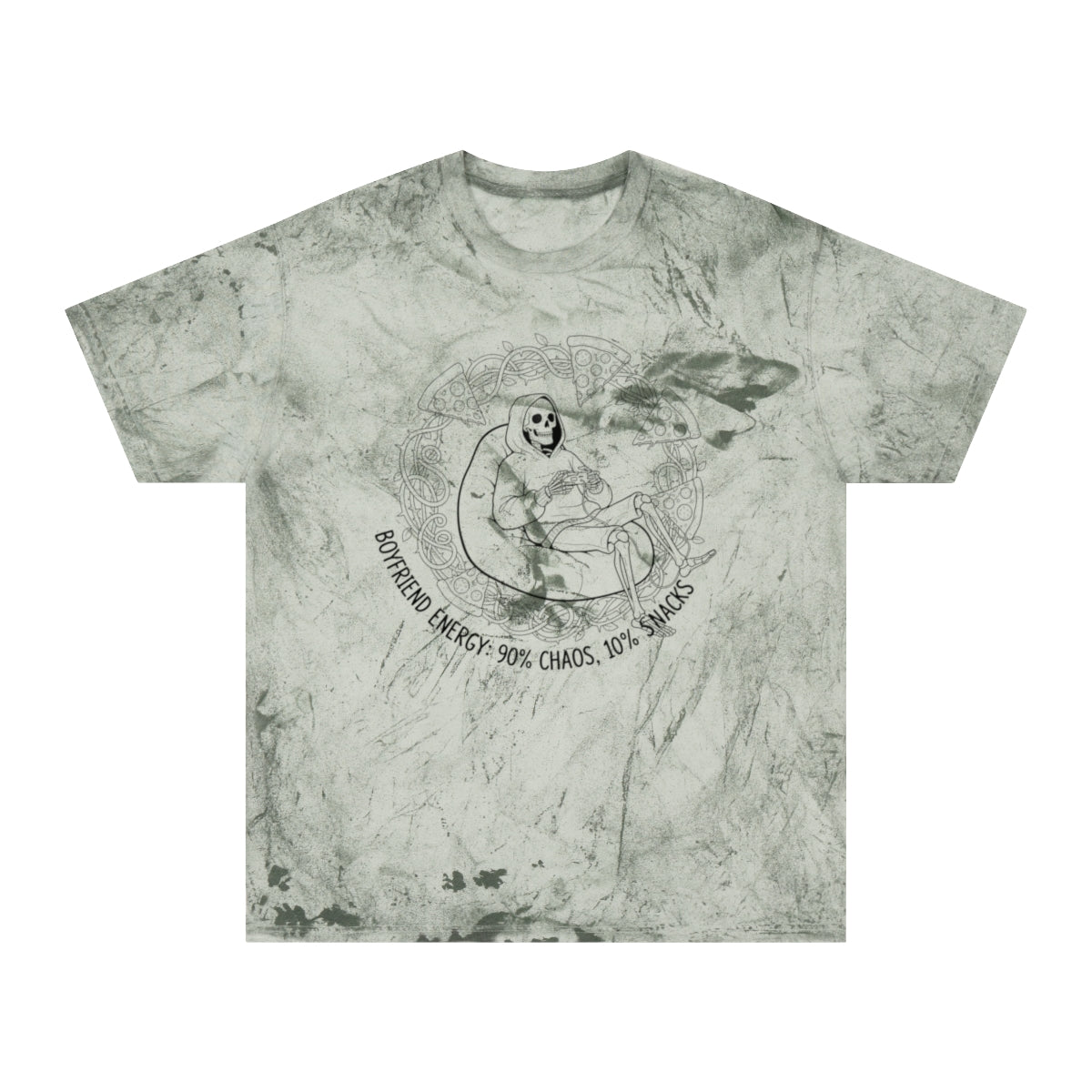 Boyfriend Energy 90% Chaos 10% Snacks Graphic Tee