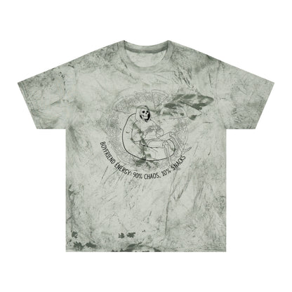 Boyfriend Energy 90% Chaos 10% Snacks Graphic Tee