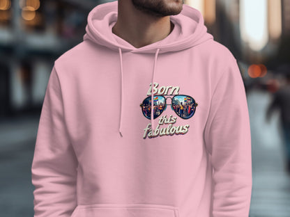 Born This Fabulous Pink Hoodie product type