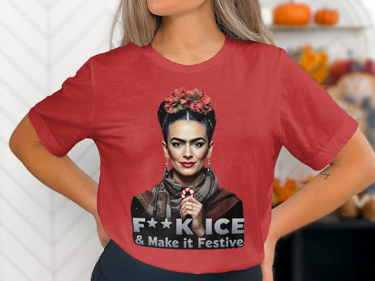 F**k Ice and Make it Festive Graphic T-Shirt