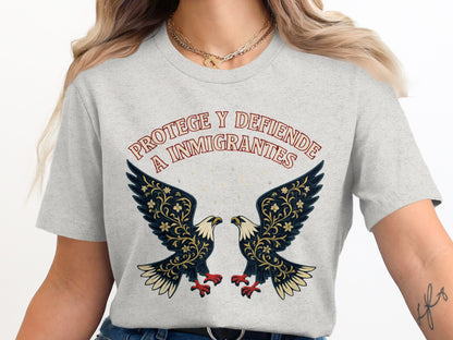 Protege Y Defiende A Inmigrantes Graphic Tee product