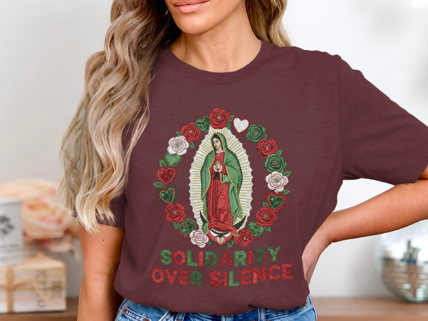 Solidarity Over Silence Graphic T-shirt