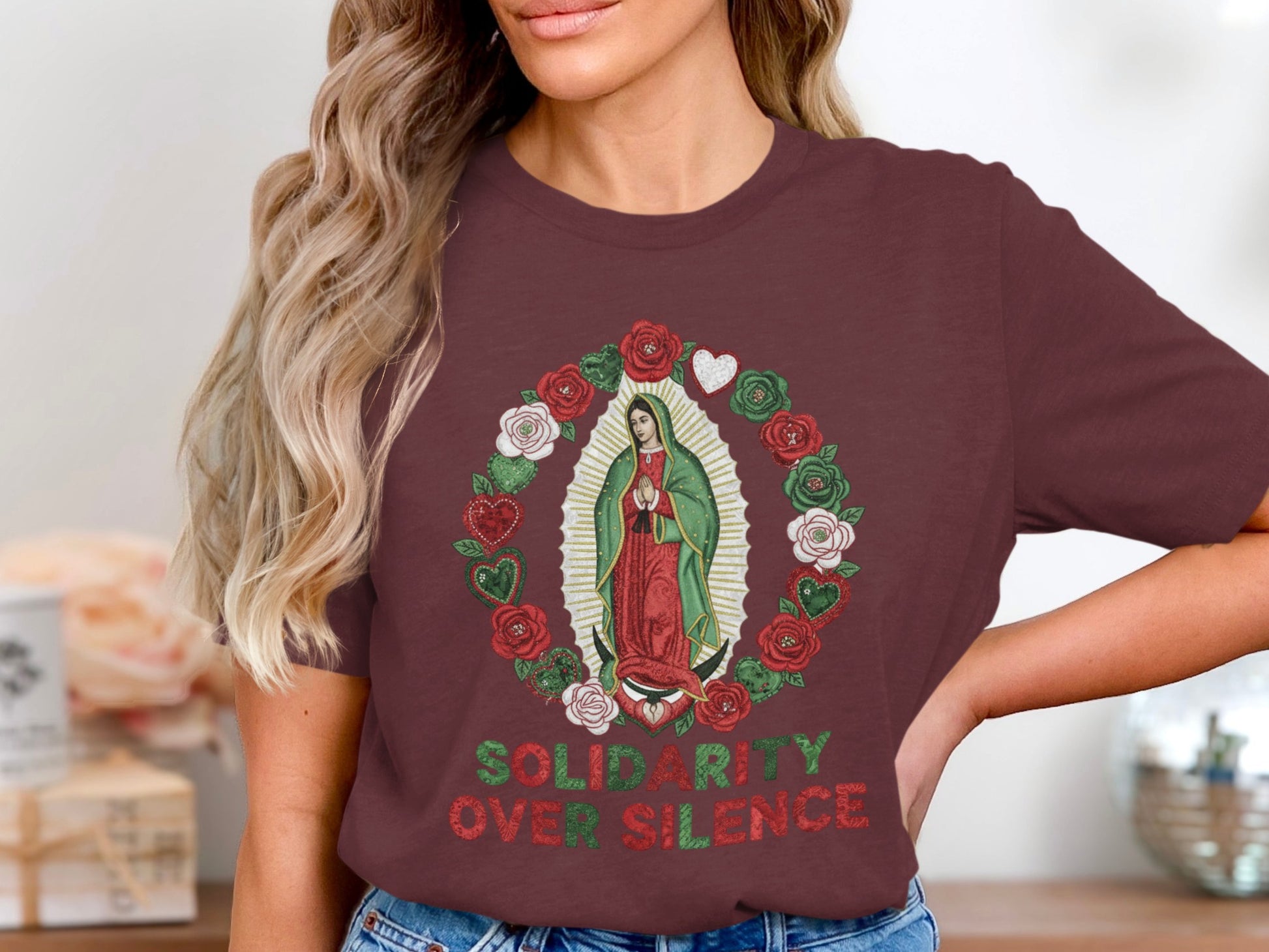 Solidarity Over Silence Graphic T-shirt