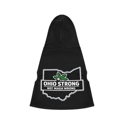 Ohio Strong Not Maga Wrong Graphic Design Hooded Apparel