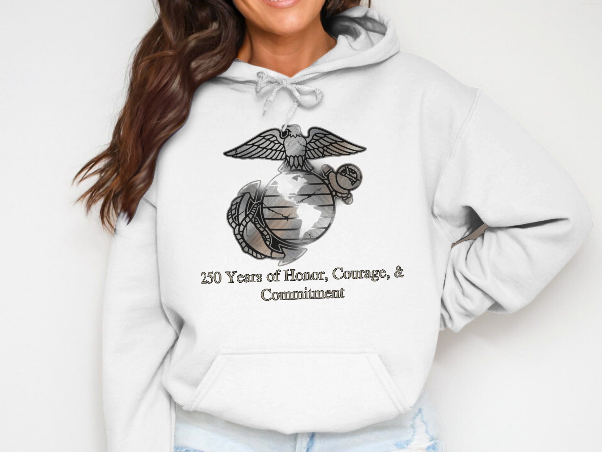 250 Years of Honor Courage and Commitment hoodie