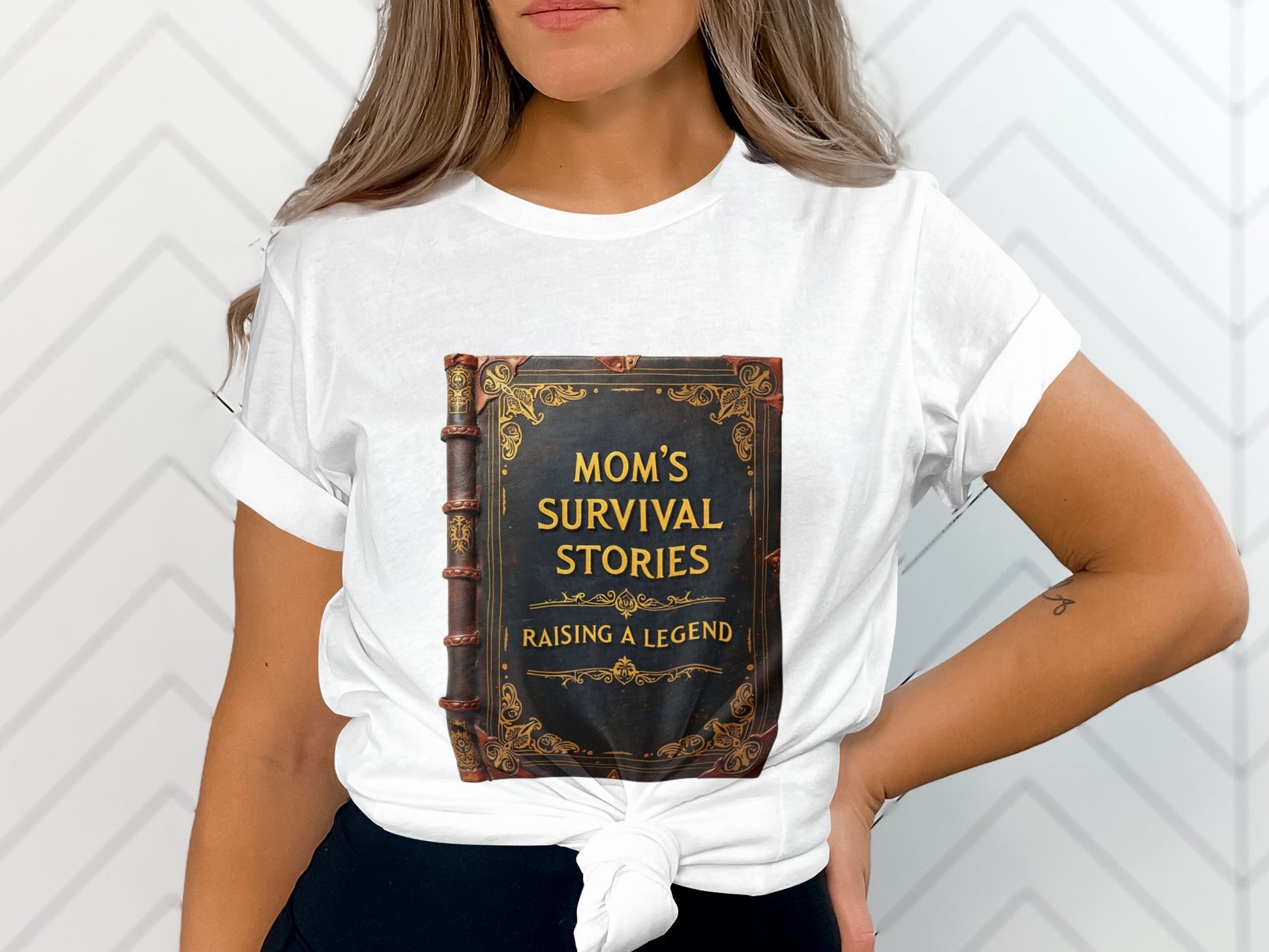 Mom's Survival Stories Raising A Legend T-shirt product type