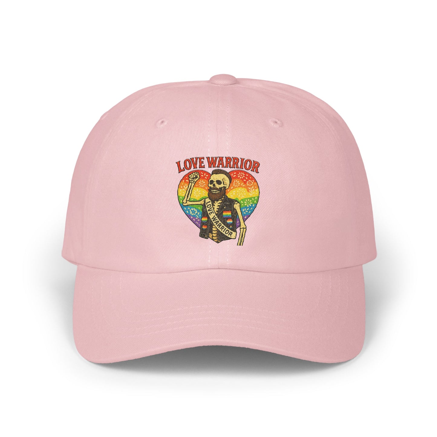 Love Warrior Embroidered Cap Emotional Design product type