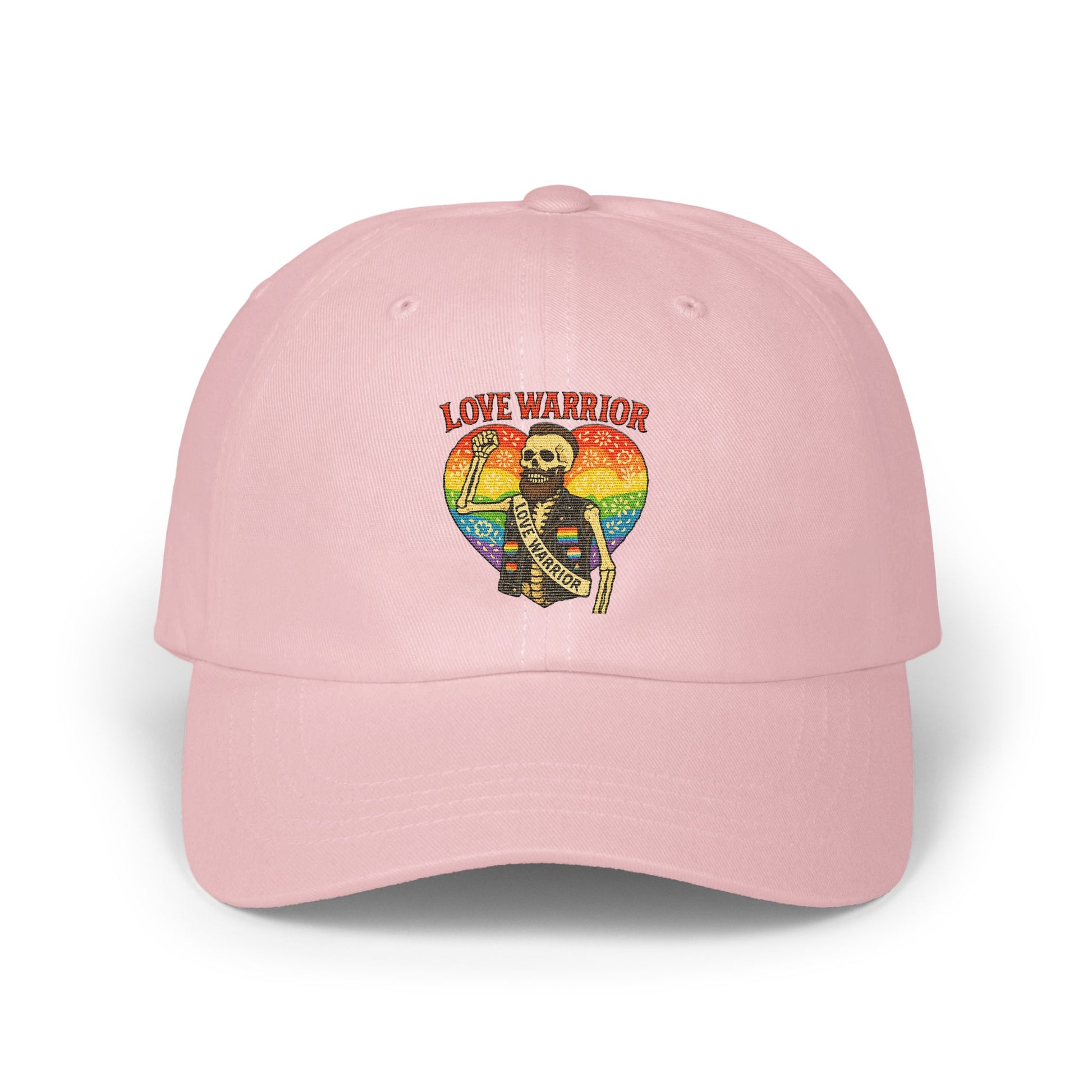 Love Warrior Embroidered Cap Emotional Design product type