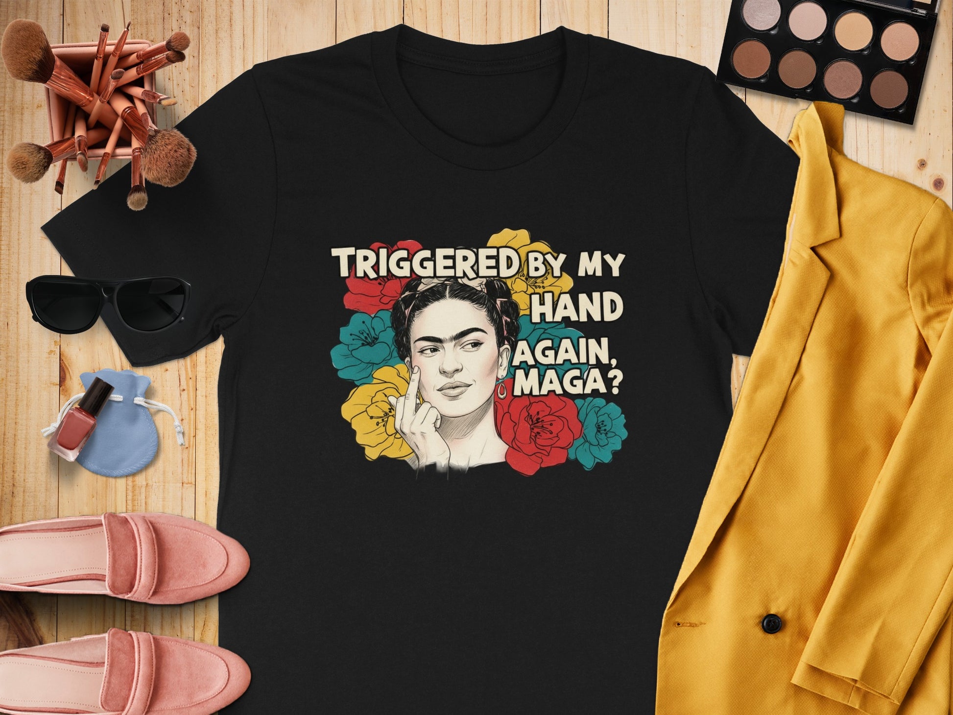 Triggered By My Hand Again MAGA Apparel Product