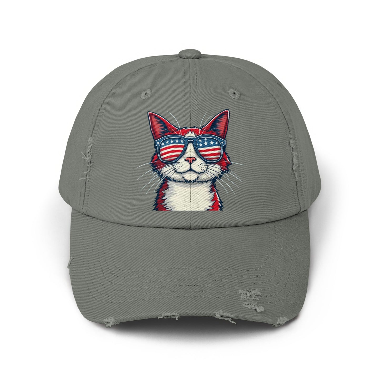Cool Cat with Sunglasses Baseball Cap product type