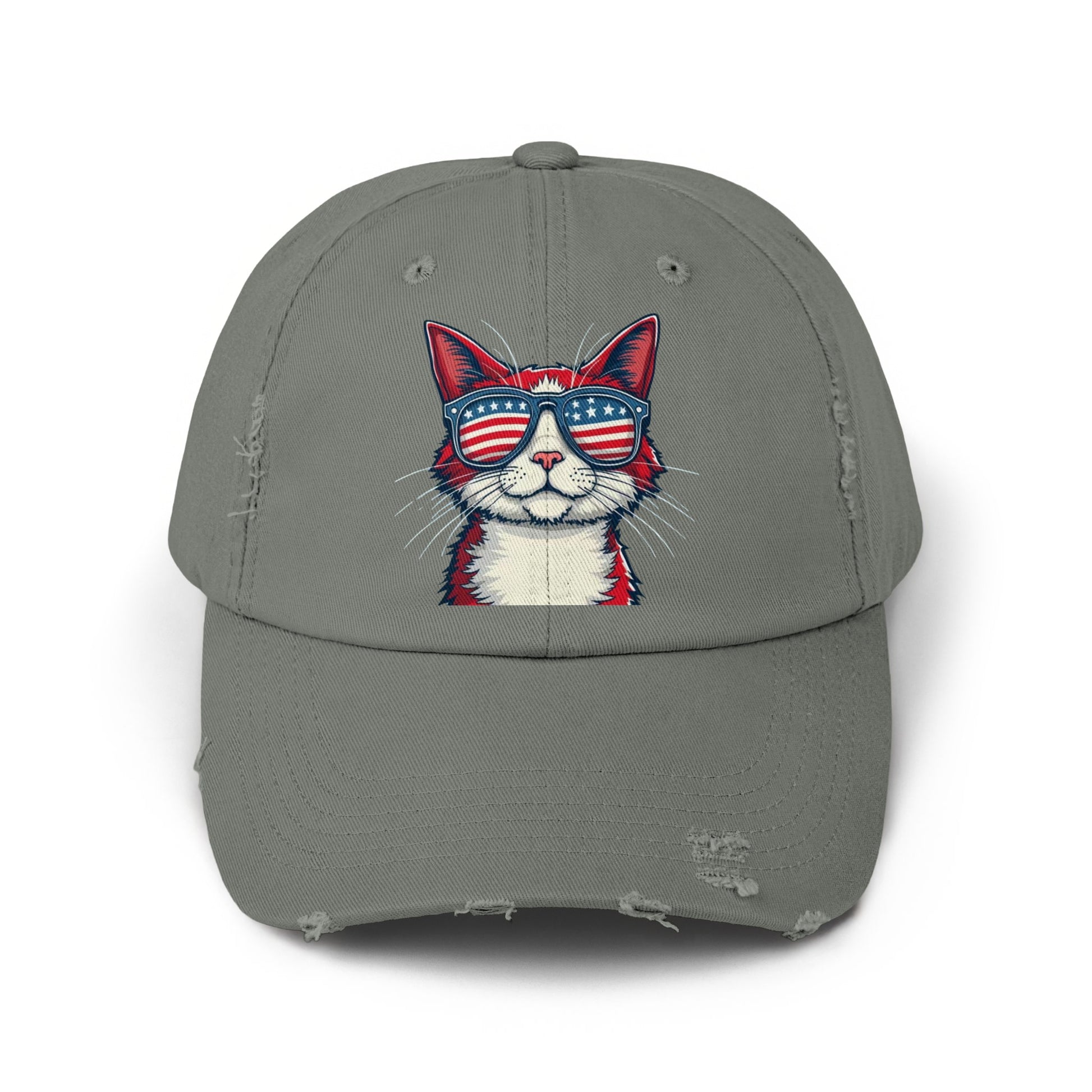 Cool Cat with Sunglasses Baseball Cap product type