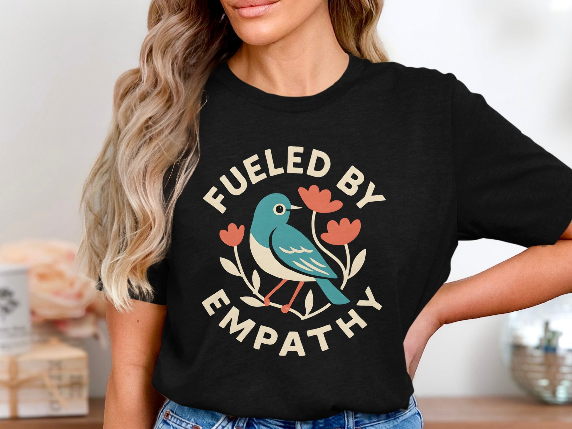 Fueled by Empathy Bird Graphic Tee shirt product type