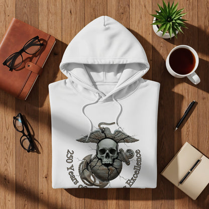 250 Years of Excellence Skull Graphic Hoodie