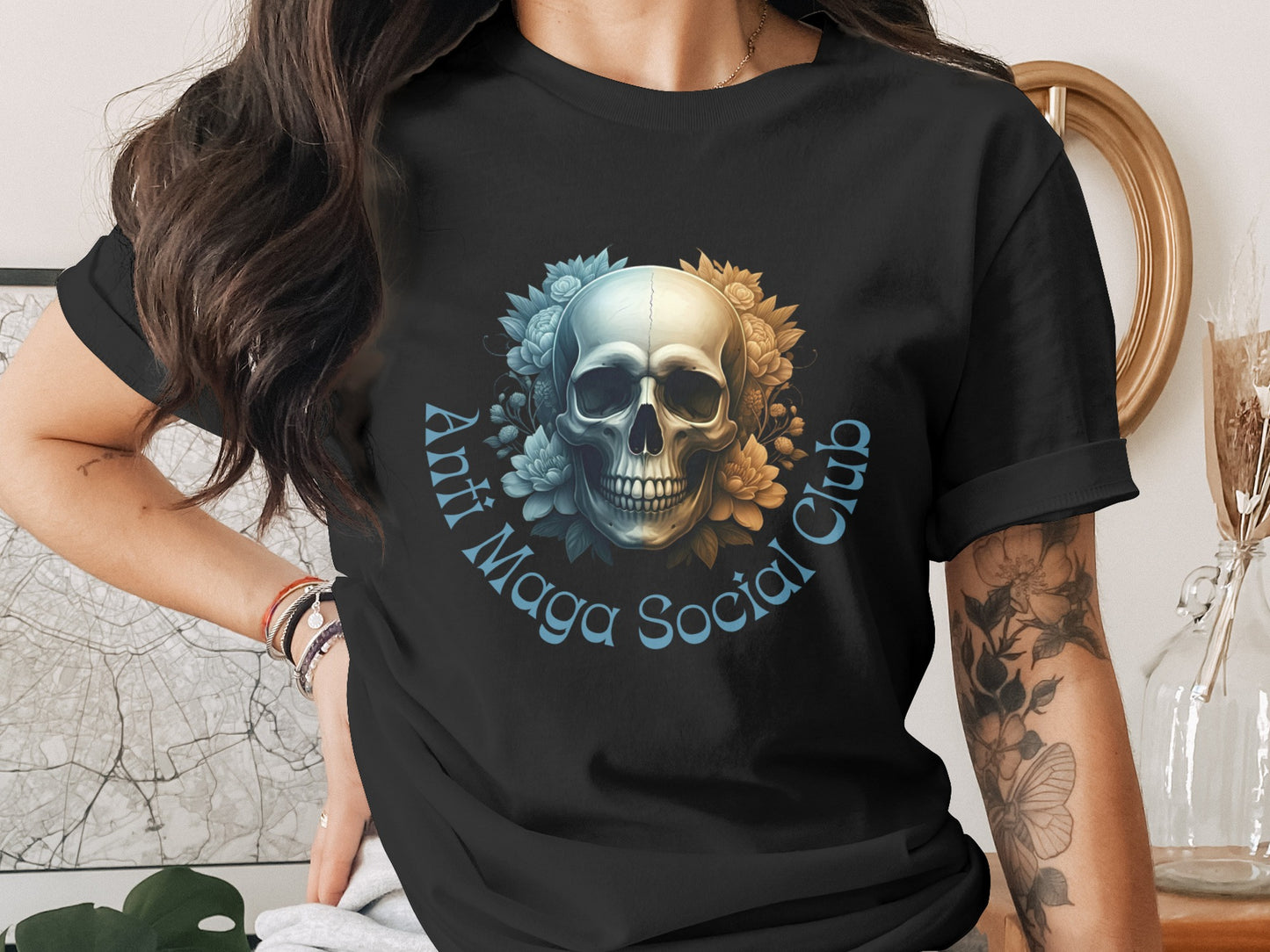 Anti Maga Social Club Skull Graphic T-shirt product type