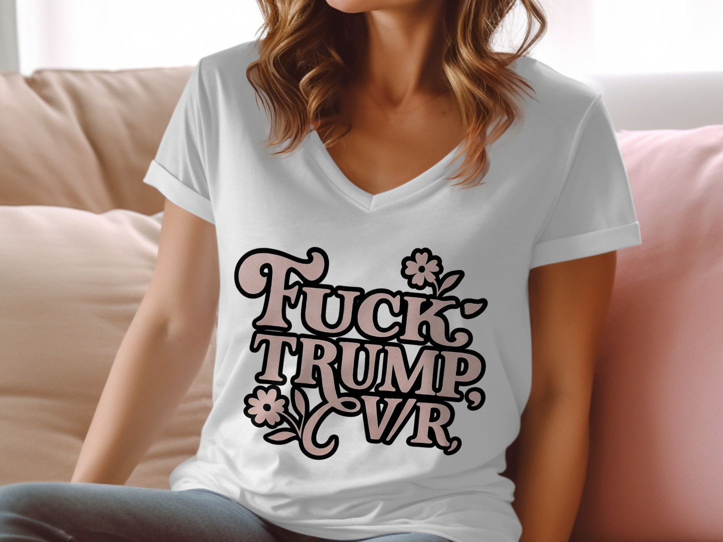 Fuck Trump VR Graphic Tee