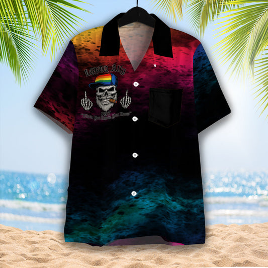 Unisex Pocket Hawaiian Shirt by AOP