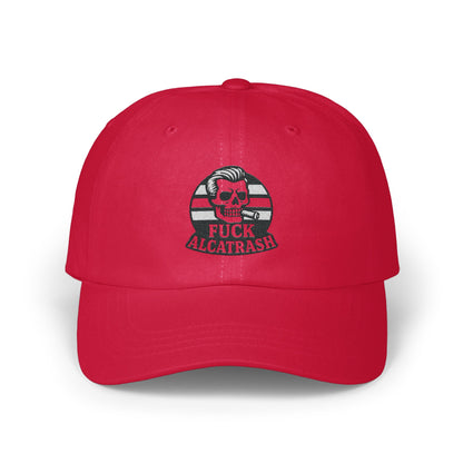 Fuck Alcatrash Embroidered Red Baseball Cap product
