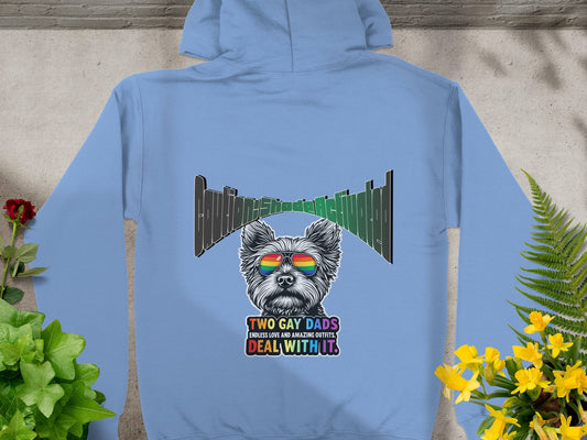 American Staffordshire Terrier Two Dads Hoodie product