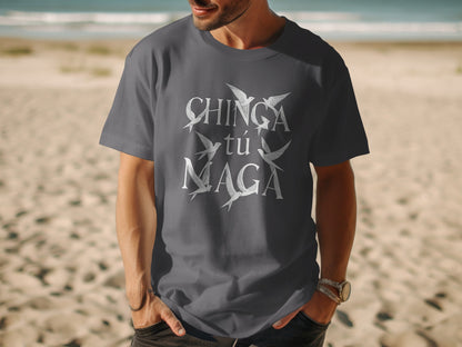 Chinga Tu Maga Graphic Tees For Casual Wear product