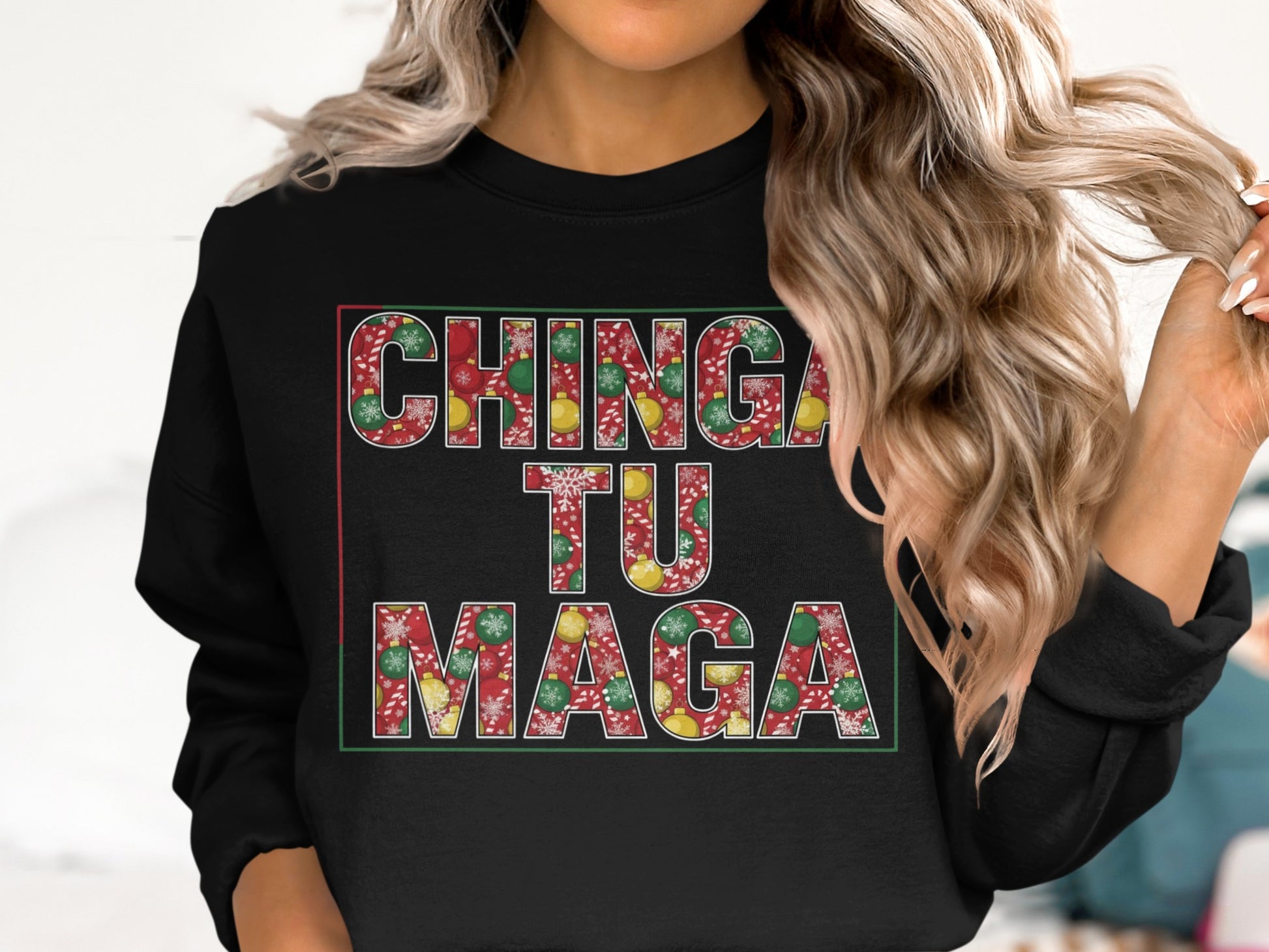 Chinga Tu Maga Graphic Sweatshirt Unisex Casual Wear