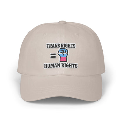 Trans Rights Human Rights Statement Hat product