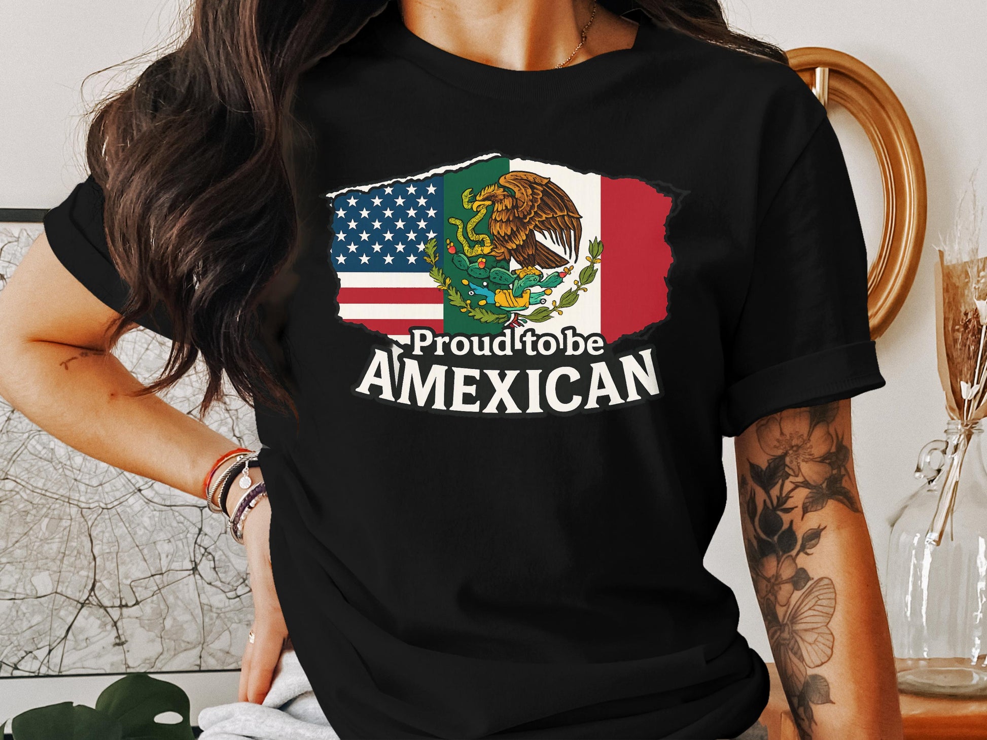Proud to be AMEXICAN Graphic T-Shirt product type